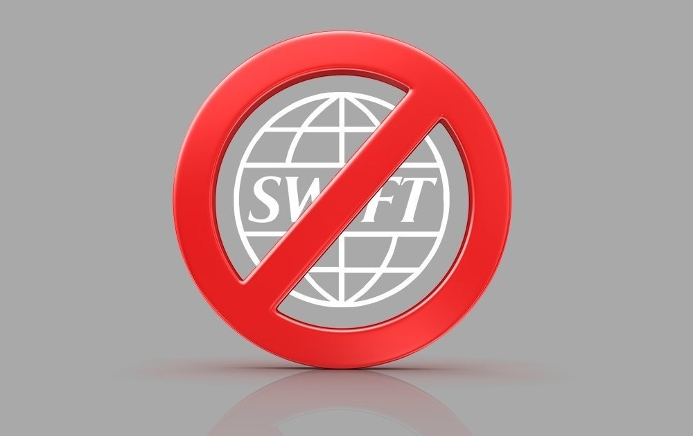 Перечеркнутый значок SWIFT